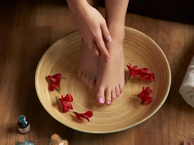 Avant séance réflexologie